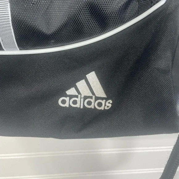 Adidas Black Alliance Sackpack Tennis Sports Drawstring Closure Bag GUC - Picture 12 of 12